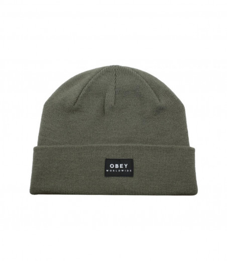 Vernon Beanie II olive Obey